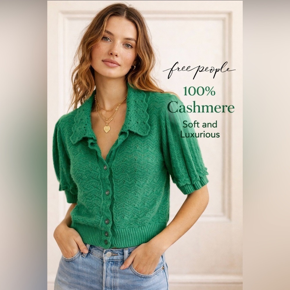 NEW Free People Sweater 100% Cashmere